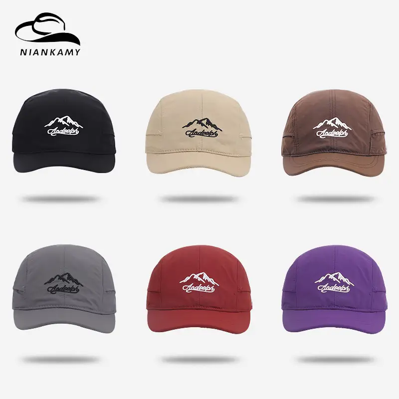 Red Embroidered Baseball Cap for Women Men - Image 6
