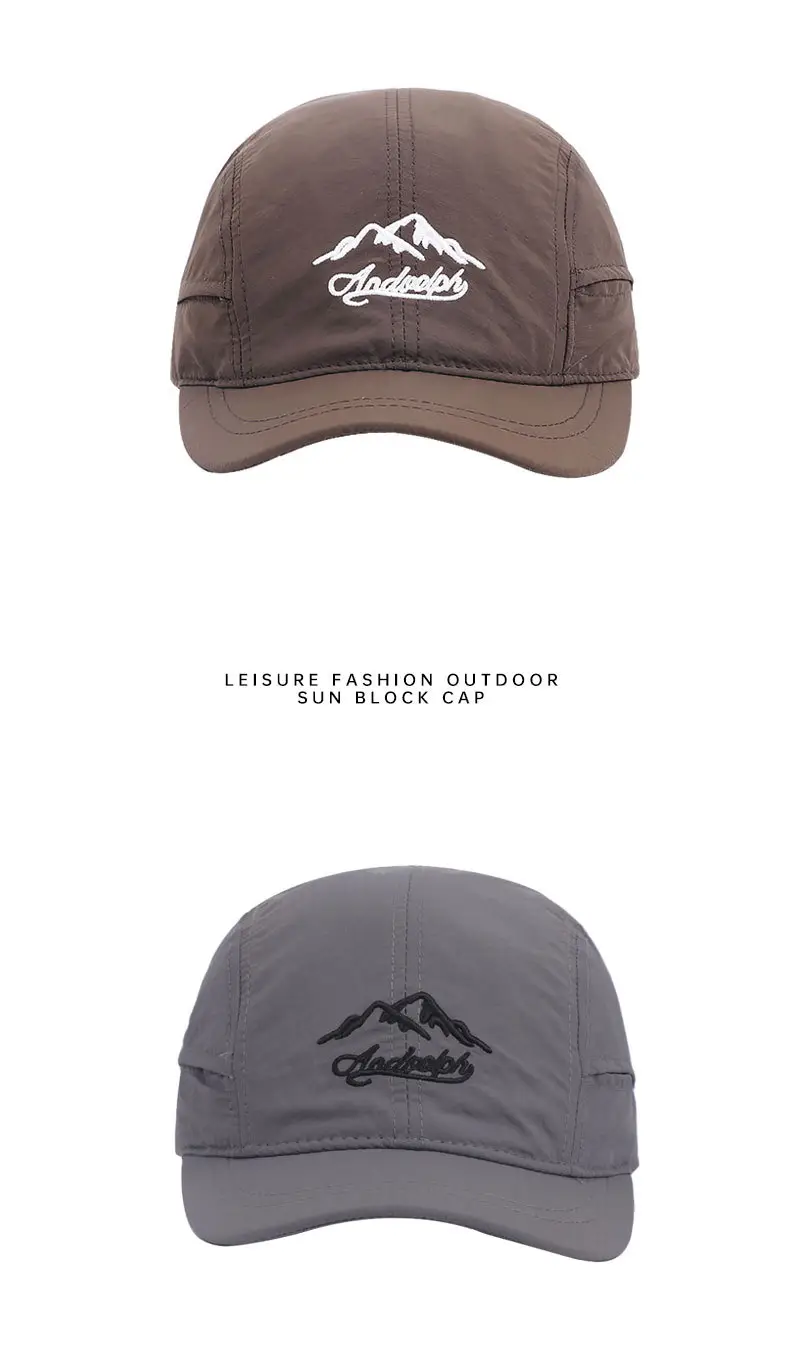 Red Embroidered Baseball Cap for Women Men — feature 12