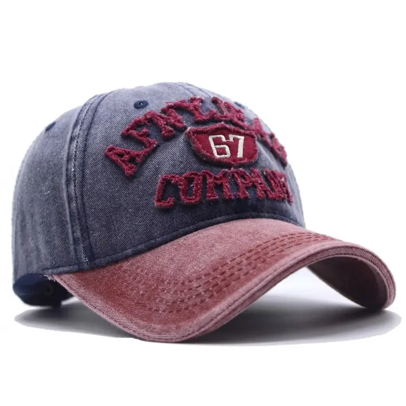 Retro Washed Baseball Cap with "G7 Team" Embroidery - Image 8