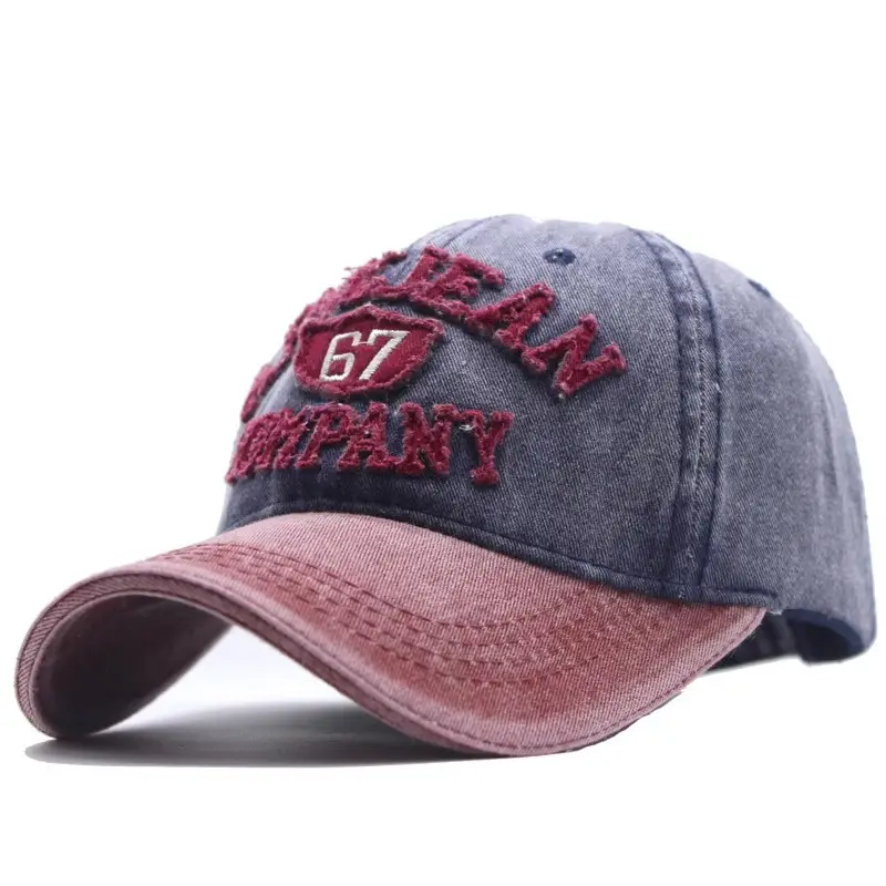 Retro Washed Baseball Cap with "G7 Team" Embroidery - Image 9