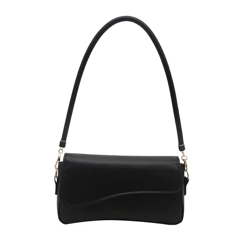 Cross-Border Armpit Bag Women 2025 New Retro Simple Pure Color - Image 9