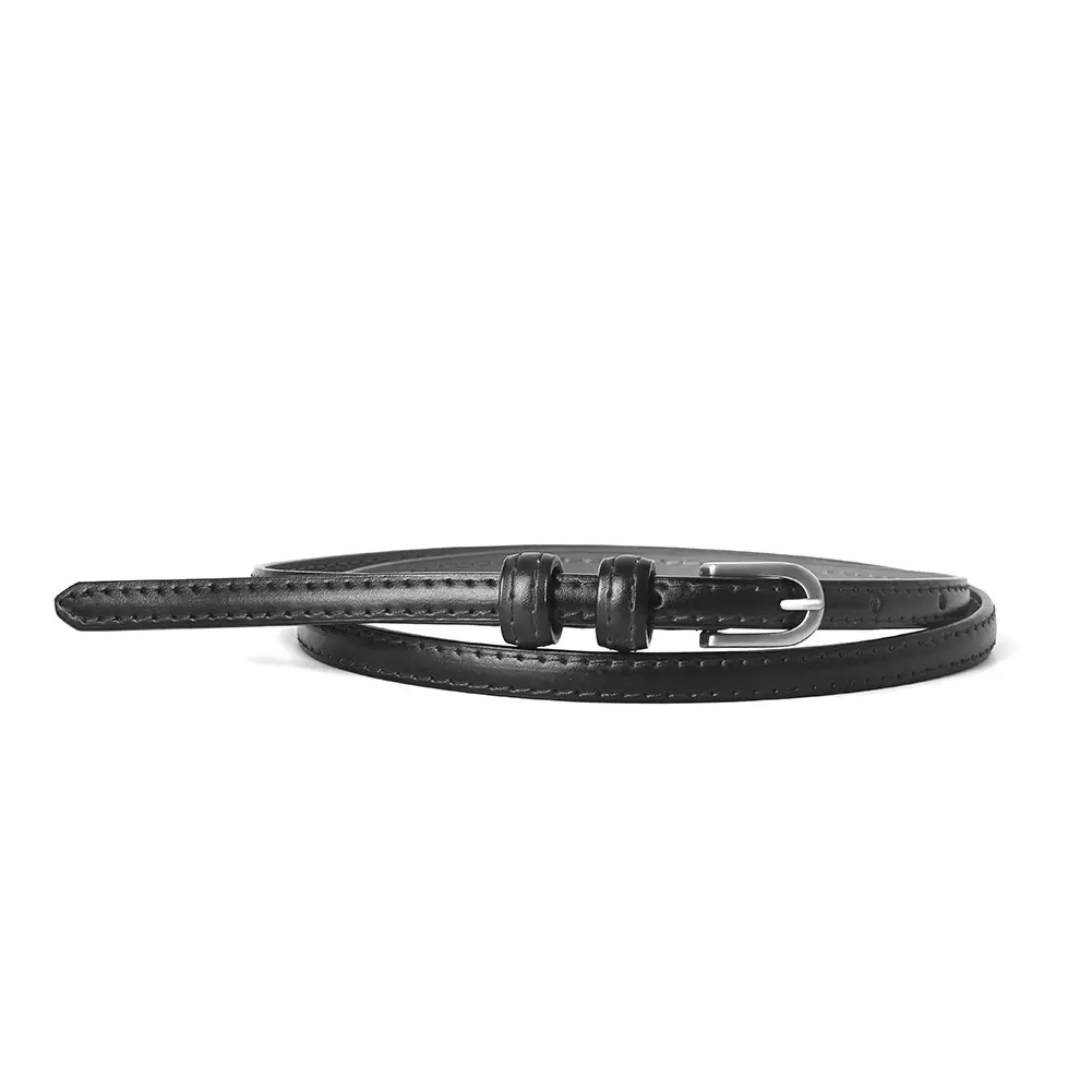 Women's Genuine Leather Belt Summer Decorative Thin Belt - Image 7