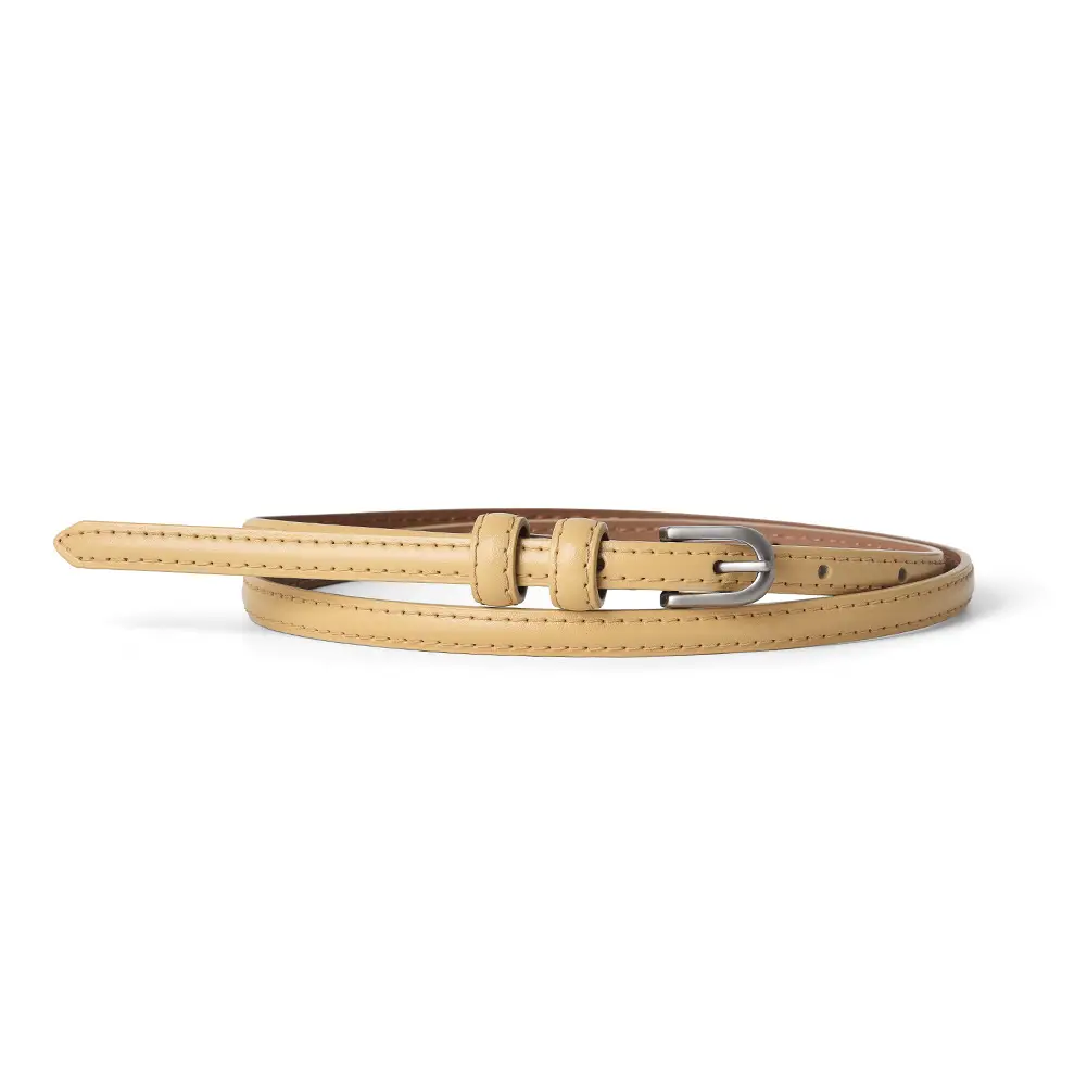 Women's Genuine Leather Belt Summer Decorative Thin Belt - Image 10