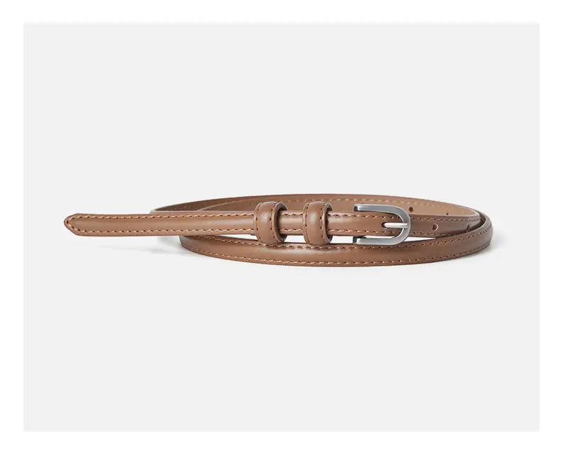 Women's Genuine Leather Belt Summer Decorative Thin Belt — feature 10