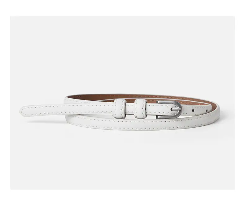 Women's Genuine Leather Belt Summer Decorative Thin Belt — feature 13