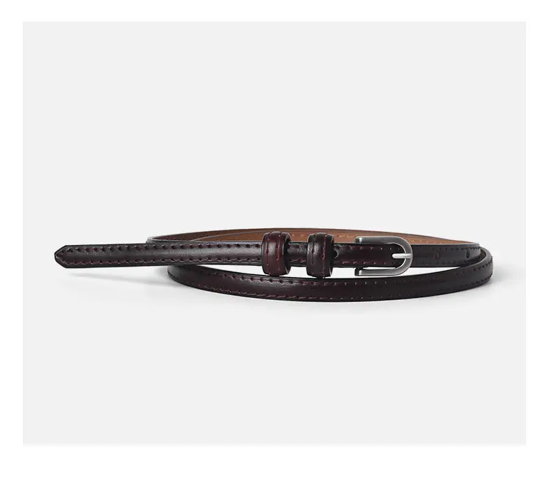 Women's Genuine Leather Belt Summer Decorative Thin Belt — feature 15