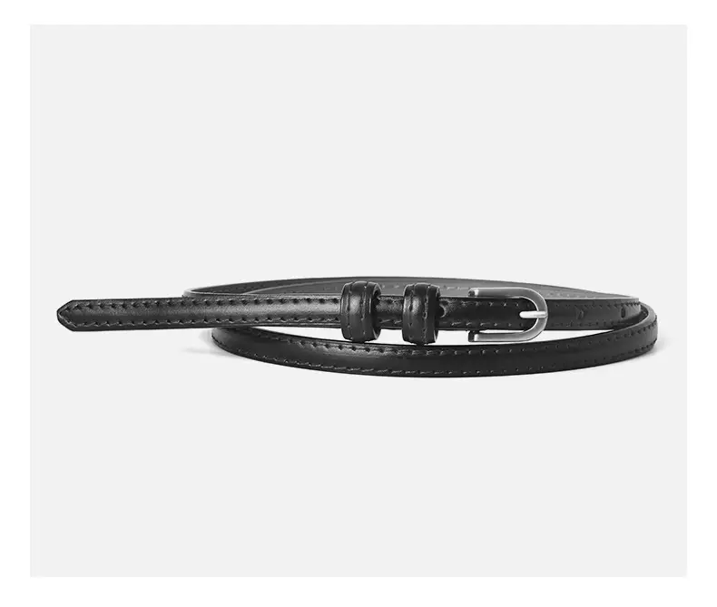 Women's Genuine Leather Belt Summer Decorative Thin Belt — feature 16