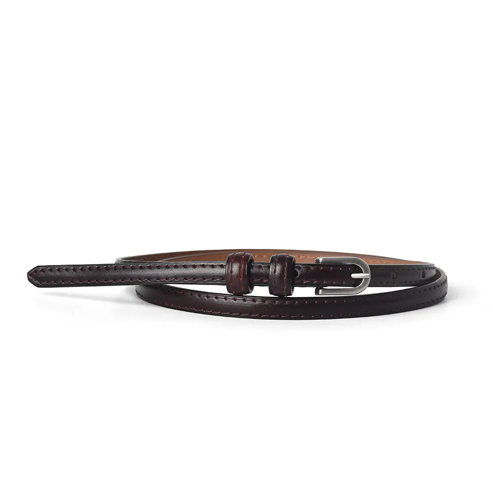 Women's Genuine Leather Belt Summer Decorative Thin Belt - Image 4