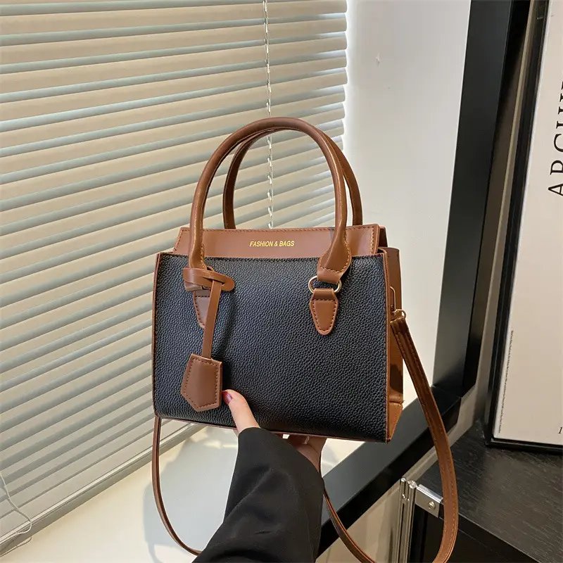 Women Blue Brown Crossbody Bag 2025 New Style - Image 6