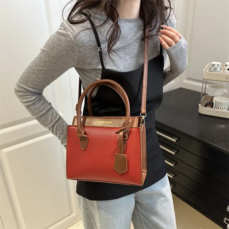 Women Blue Brown Crossbody Bag 2025 New Style - Image 8