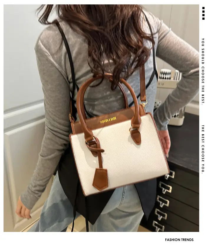 Women Blue Brown Crossbody Bag 2025 New Style — feature 1
