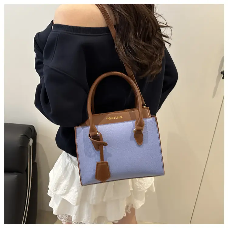 Women Blue Brown Crossbody Bag 2025 New Style — feature 11