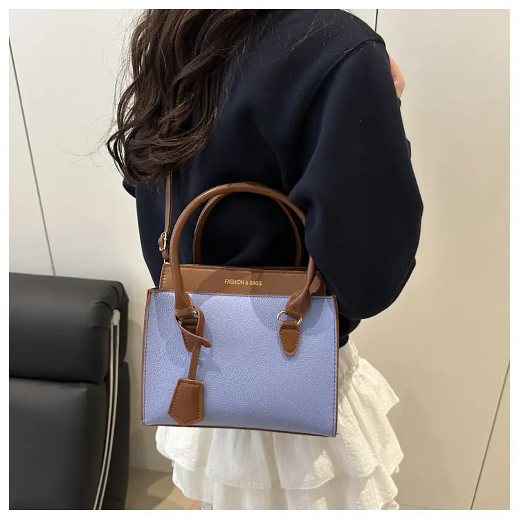 Women Blue Brown Crossbody Bag 2025 New Style — feature 12