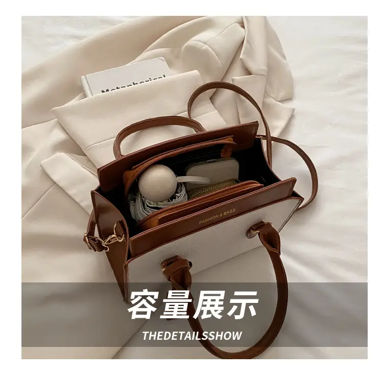 Women Blue Brown Crossbody Bag 2025 New Style — feature 5