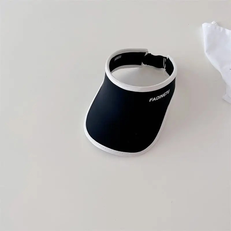 Children's Anti-Uv Sun Visor Hat with Extended Brim - Image 2