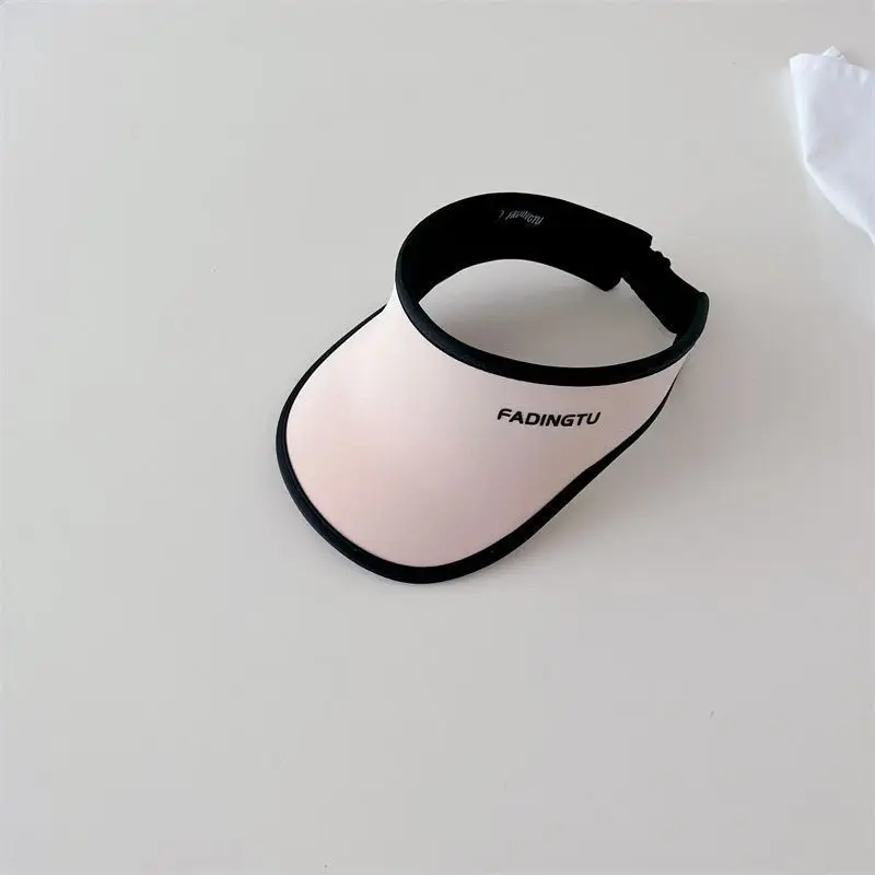 Children's Anti-Uv Sun Visor Hat with Extended Brim - Image 3