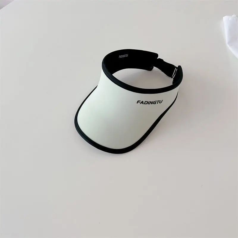 Children's Anti-Uv Sun Visor Hat with Extended Brim - Image 5