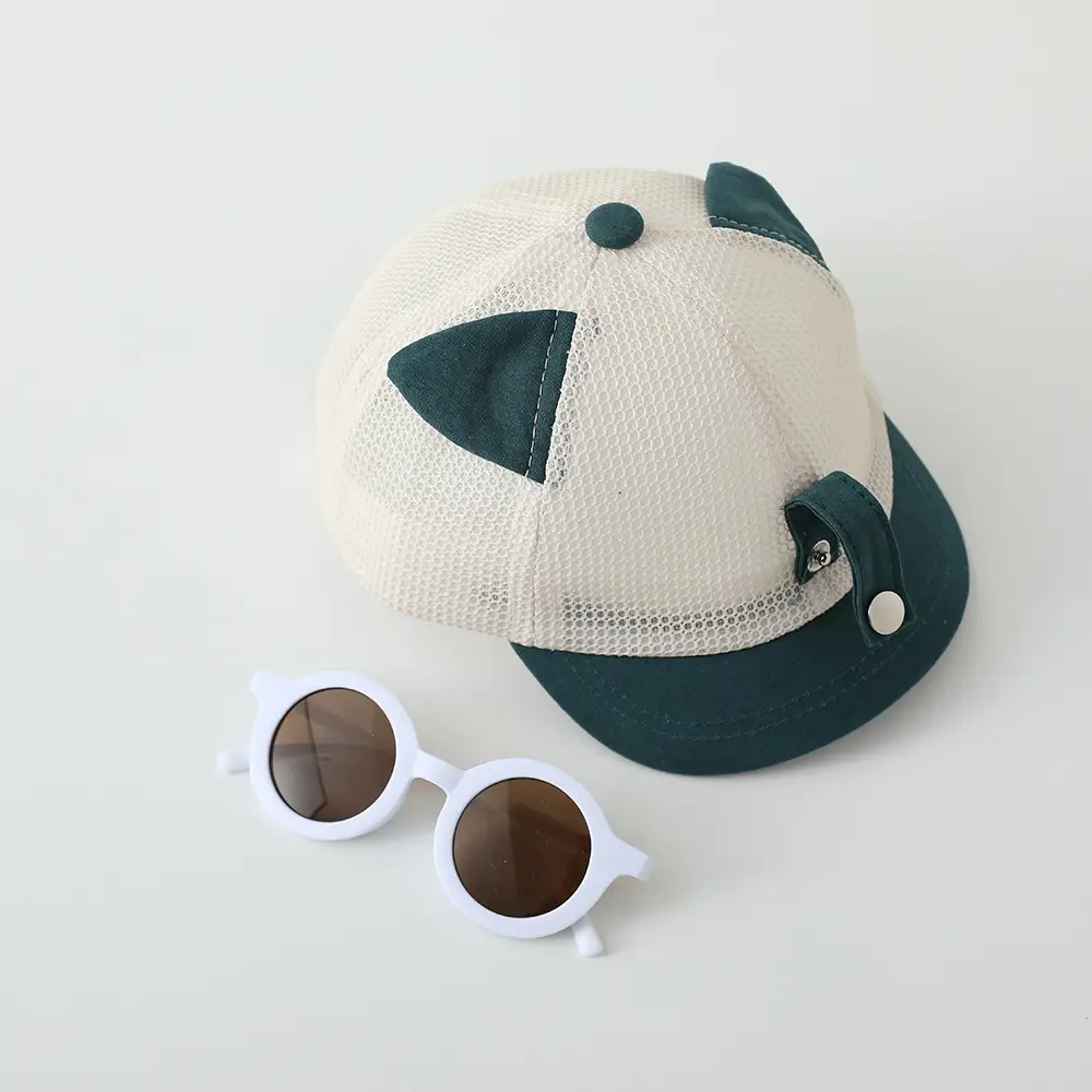 Baby Cat Ear Sunglasses Hat for Boys Girls Infants Korean Style — feature 18
