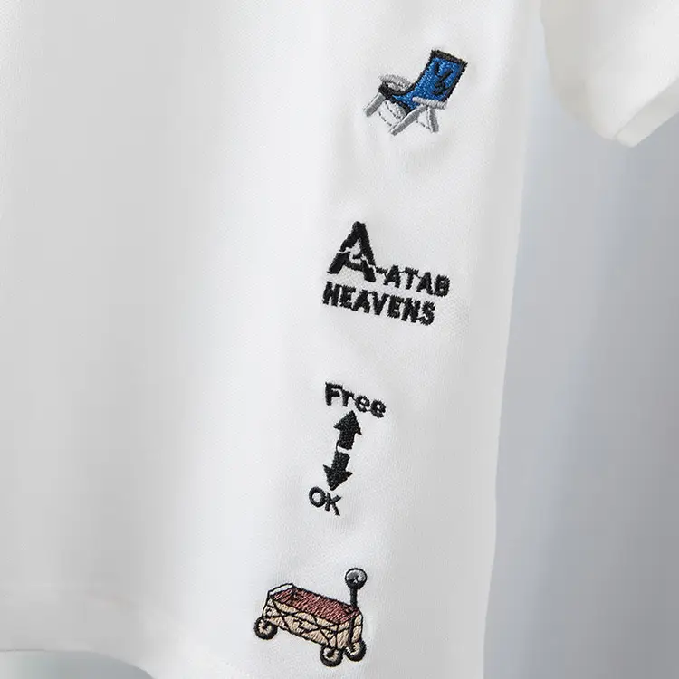 Boys Korean Style White Polo T-Shirt Short Sleeve - Image 4