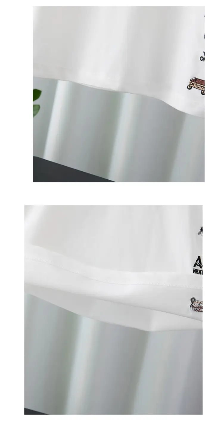 Boys Korean Style White Polo T-Shirt Short Sleeve — feature 10