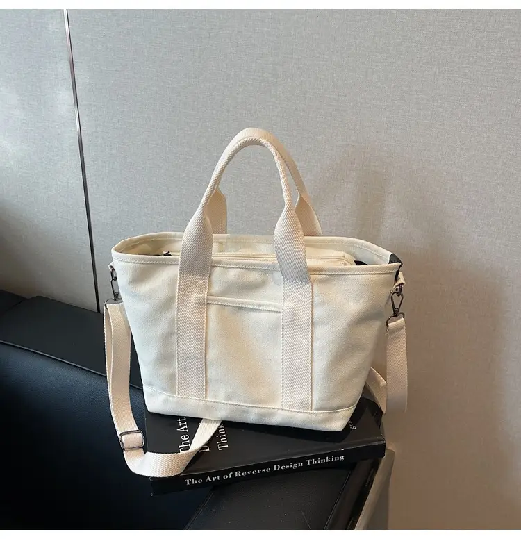 Cross-border New Casual Shoulder Bag Canvas Large Capacity — feature 24