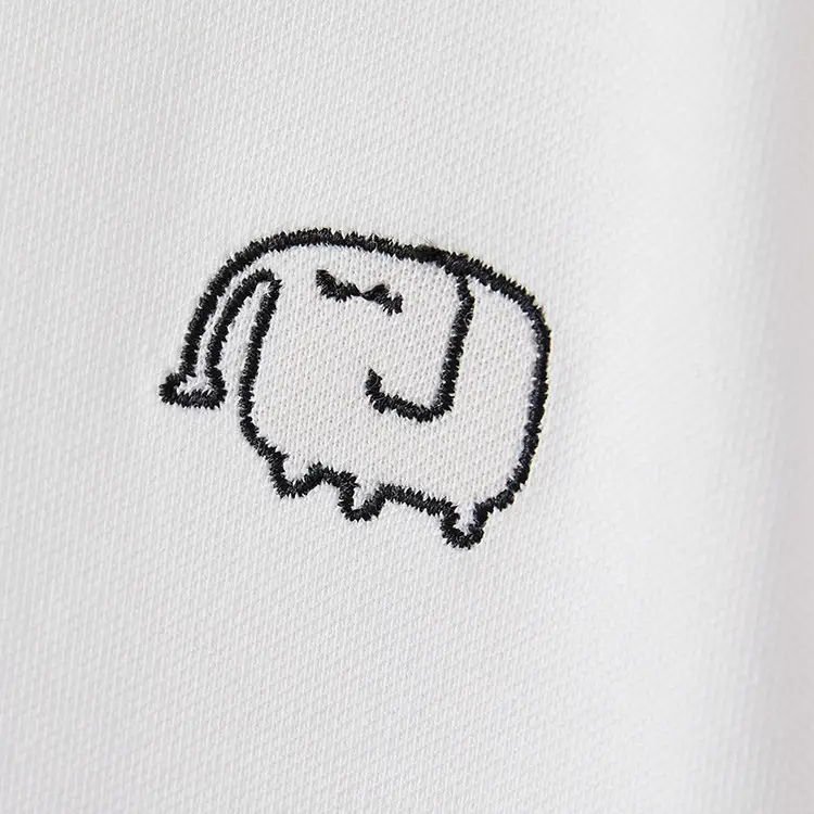 White Cotton Polo Shirt for Boys Summer 2025 - Image 5