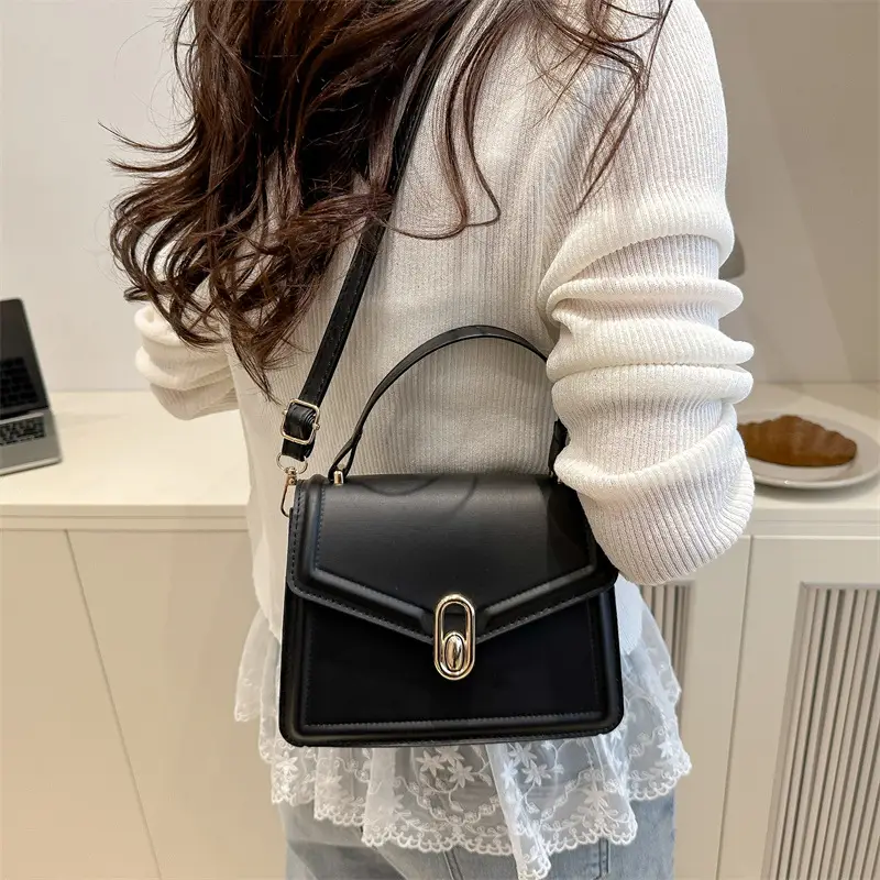 Women's Yellow Crossbody Bag with Long Strap - Image 8