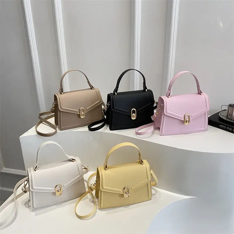 Women's Yellow Crossbody Bag with Long Strap - Image 9