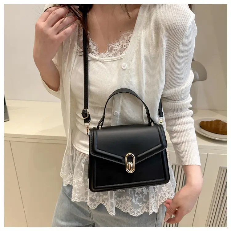 Women's Yellow Crossbody Bag with Long Strap — feature 31