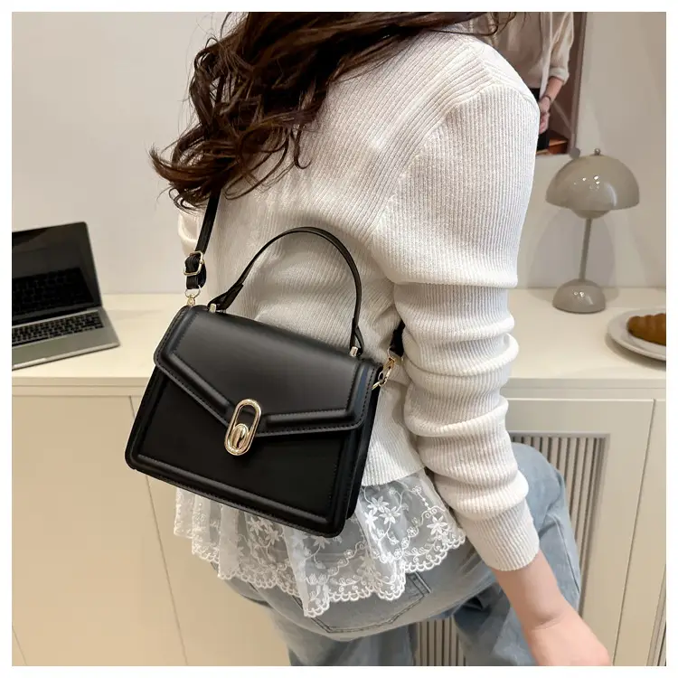 Women's Yellow Crossbody Bag with Long Strap — feature 34
