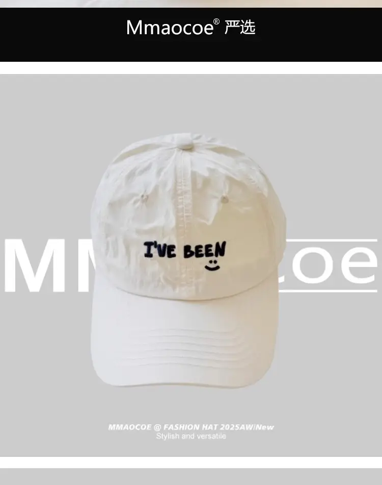 Women Embroidered Duck Cap Spring Summer Sun Protection — feature 5