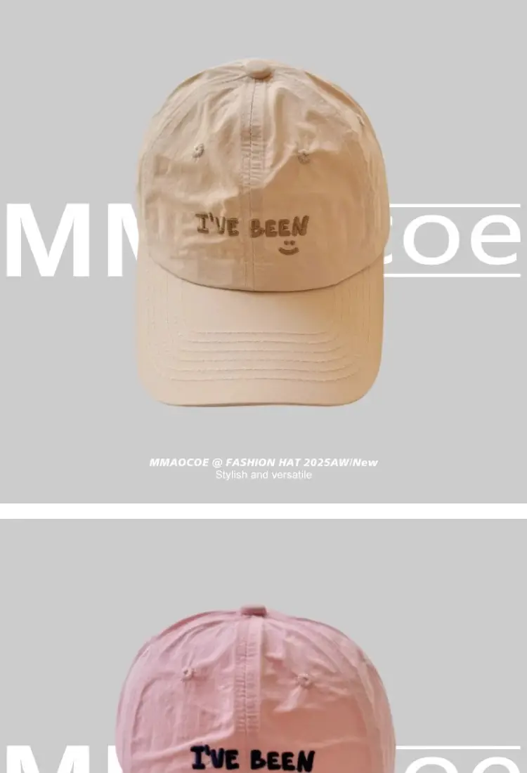 Women Embroidered Duck Cap Spring Summer Sun Protection — feature 6
