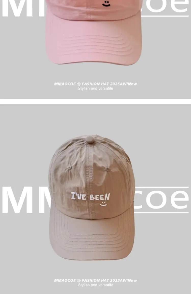 Women Embroidered Duck Cap Spring Summer Sun Protection — feature 7