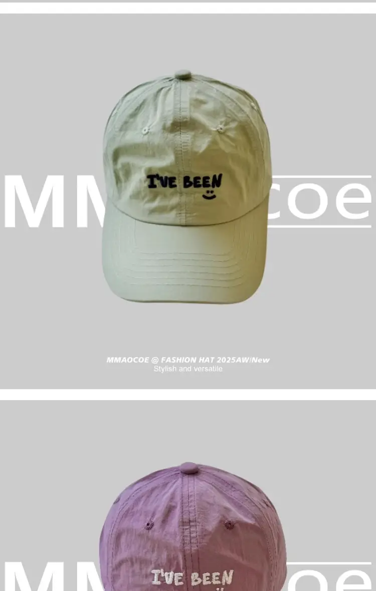 Women Embroidered Duck Cap Spring Summer Sun Protection — feature 8