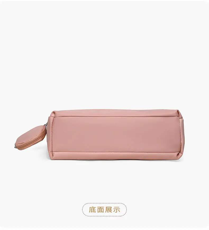 Pink Shoulder Bag for Mom Baby Large Capacity — feature 32