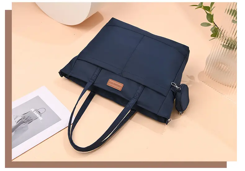 Pink Shoulder Bag for Mom Baby Large Capacity — feature 5