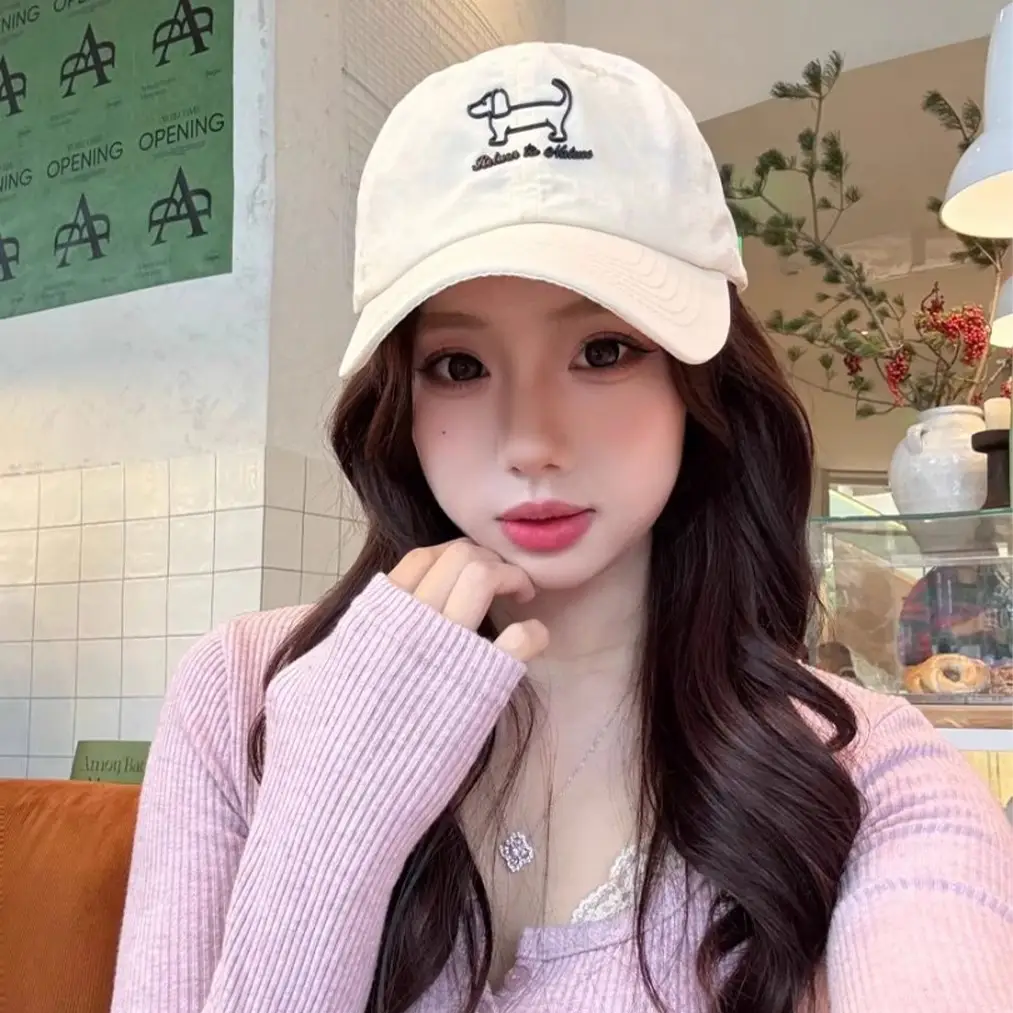 Korean Style Duckbill Cap for Women Large Brim Deepened - Image 10