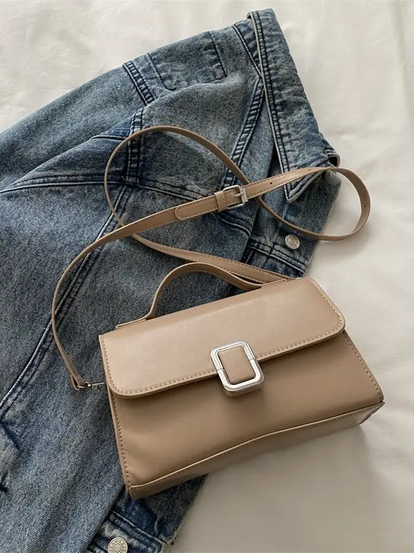 Chic Women's Tan Shoulder Crossbody Bag 2026 - Image 6