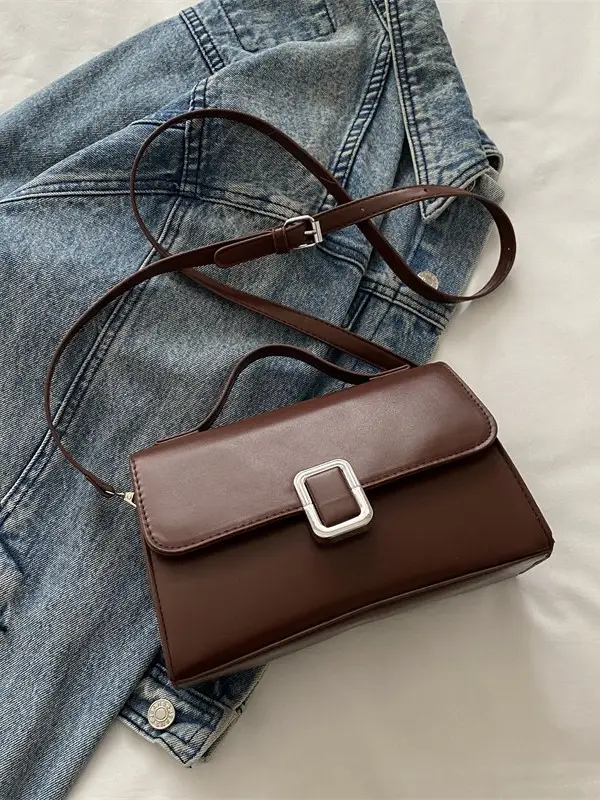 Chic Women's Tan Shoulder Crossbody Bag 2026 - Image 9