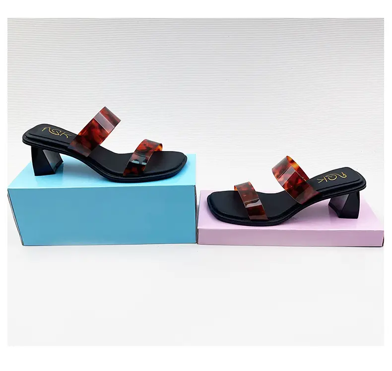 Cross-Border Heel Sandals 2025 Fashion Adjustable — feature 5