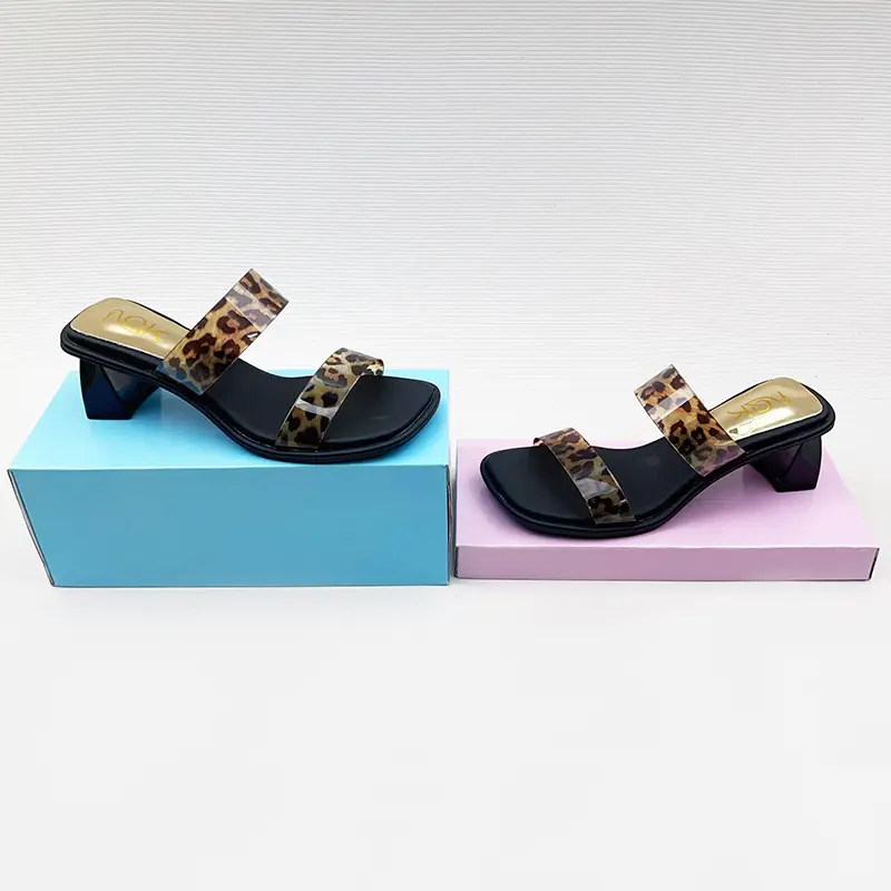 Cross-Border Heel Sandals 2025 Fashion Adjustable - Image 3
