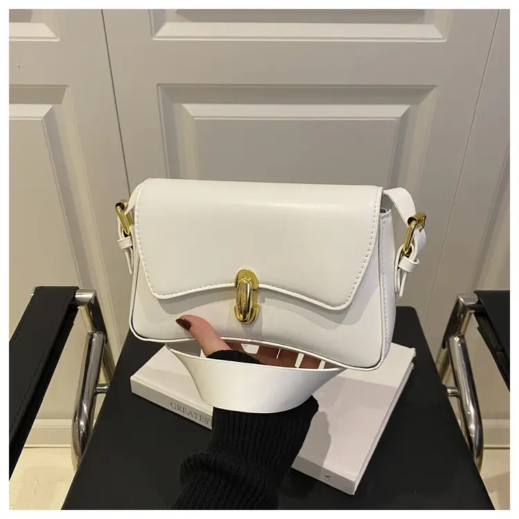 White Leather Shoulder Bag for Women 2025 — feature 16