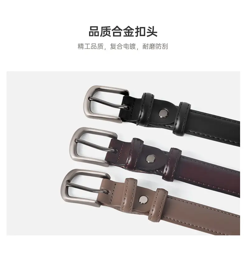 Women Genuine Leather Belt Retro Casual Wholesale — feature 5