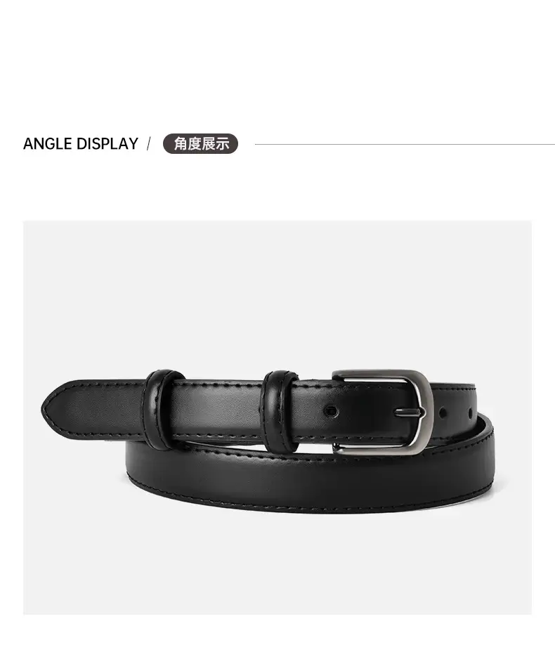 Women Genuine Leather Belt Retro Casual Wholesale — feature 7