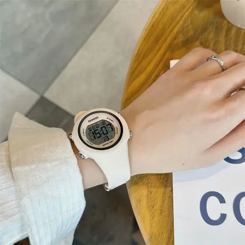 Women's Digital Watch 2025 Compact White Digital Display - Image 16