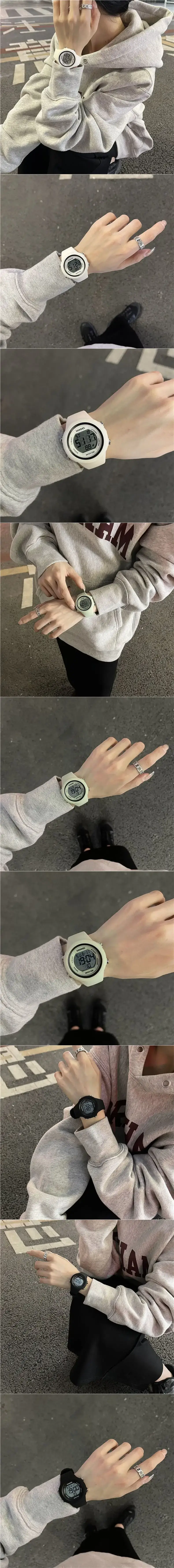 Women's Digital Watch 2025 Compact White Digital Display — feature 2
