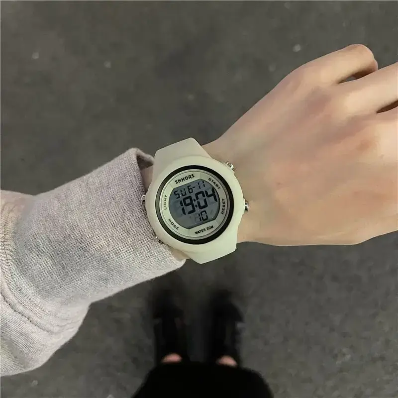 Women's Digital Watch 2025 Compact White Digital Display - Image 6