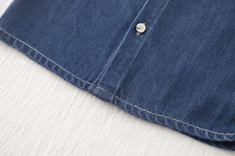 2025 Boys Korean Style Blue Denim Shorts Suit 1-5Yr โ feature 8