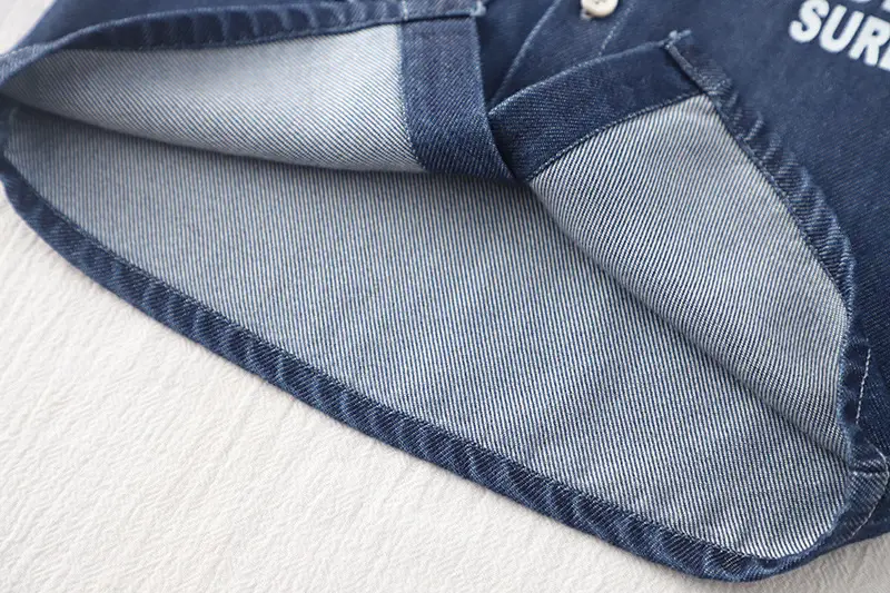 2025 Boys Korean Style Blue Denim Shorts Suit 1-5Yr โ feature 9
