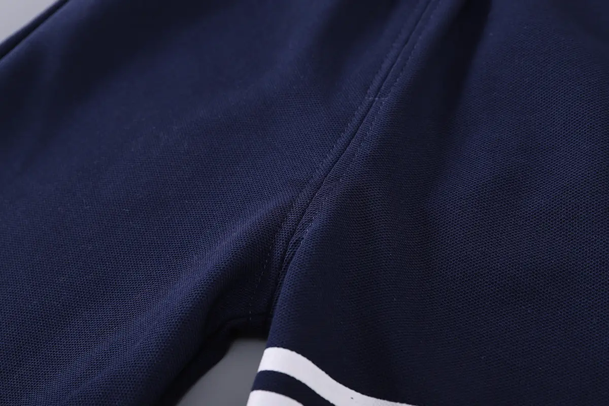 Children's Boys Polo Shirt Shorts Set White Navy 2025 — feature 15